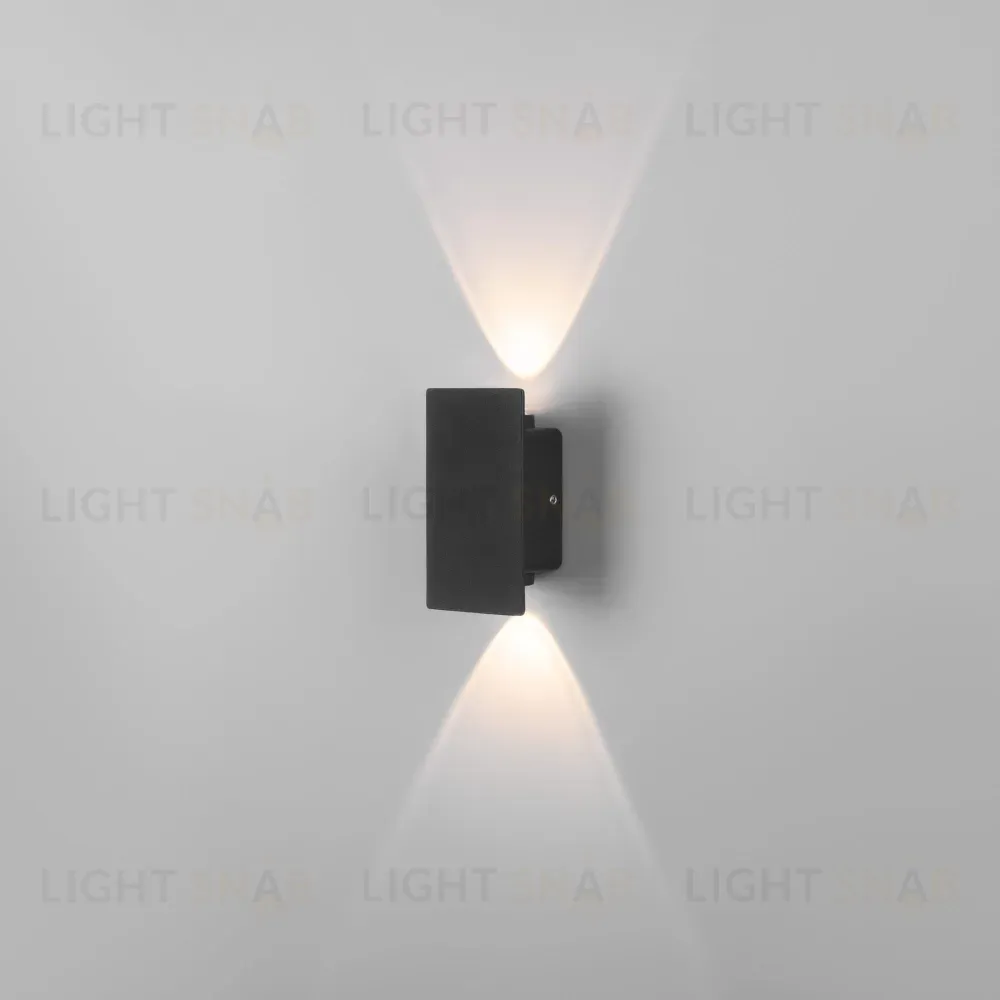 Уличный настенный светильник Elektrostandard Mini Light 35154/D черный 4690389188497 a060883 4690389188497