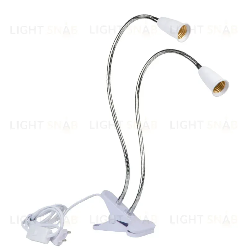 Настольная лампа Uniel ФитоЛето TLI-281 White E27x2 Plant UL-00010305 TLI-281 White E27x2 Plant