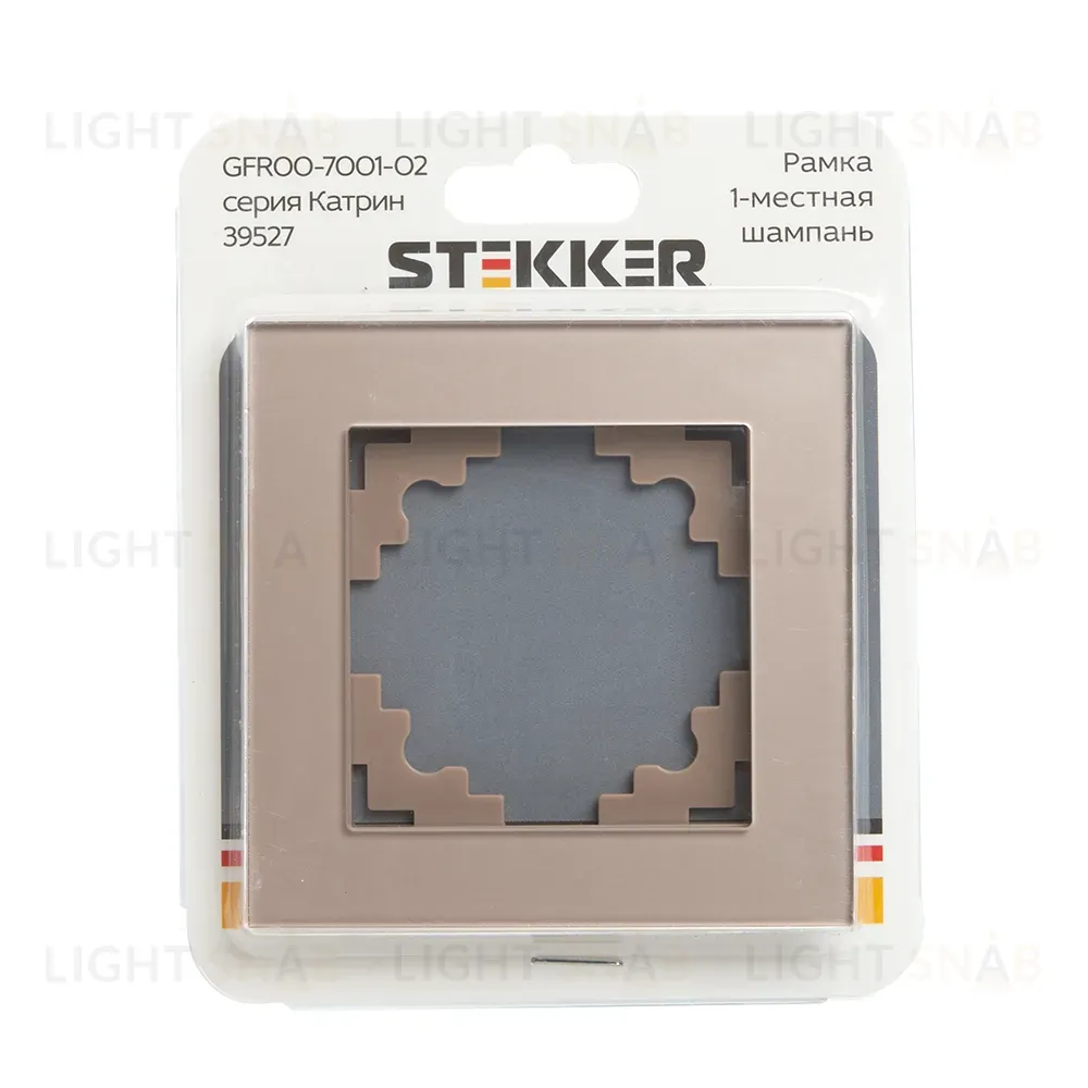 Рамка 1-местная Stekker Катрин 39527 39527