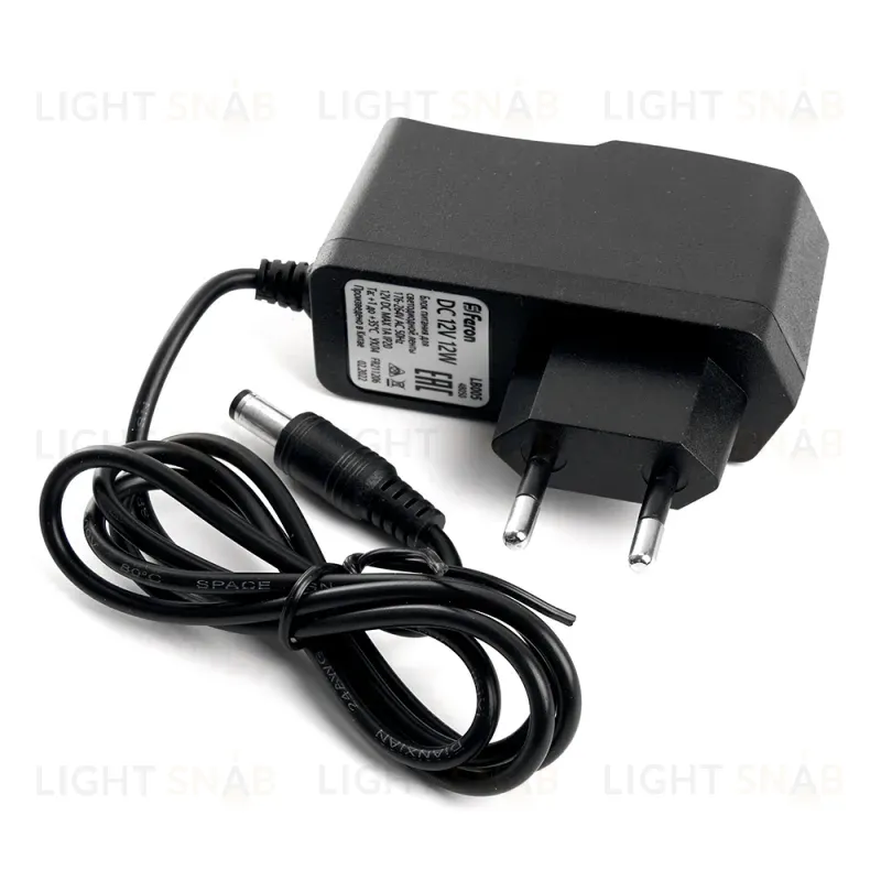 Трансформатор для светодиодной ленты Feron LB005 12Вт 12В IP20 48050 48050