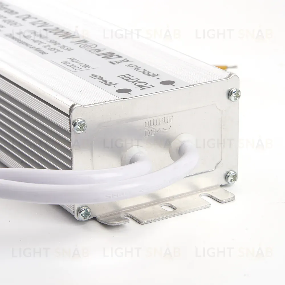 Трансформатор для светодиодной ленты Feron LB007 200Вт 12В IP67 48061 48061