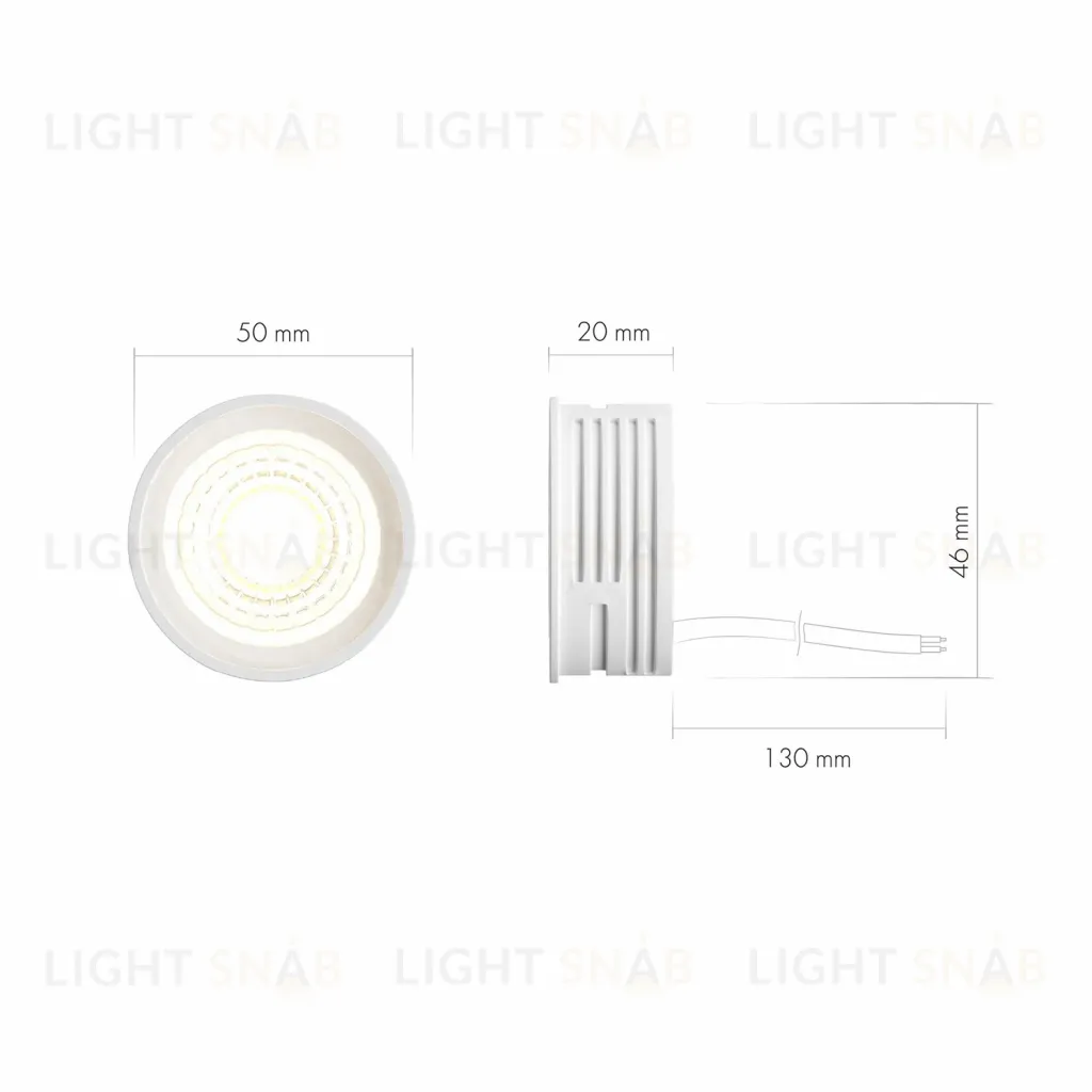 Светодиодный модуль Denkirs Slim LED 7W 3000К DK3000-7W DK3000-7W