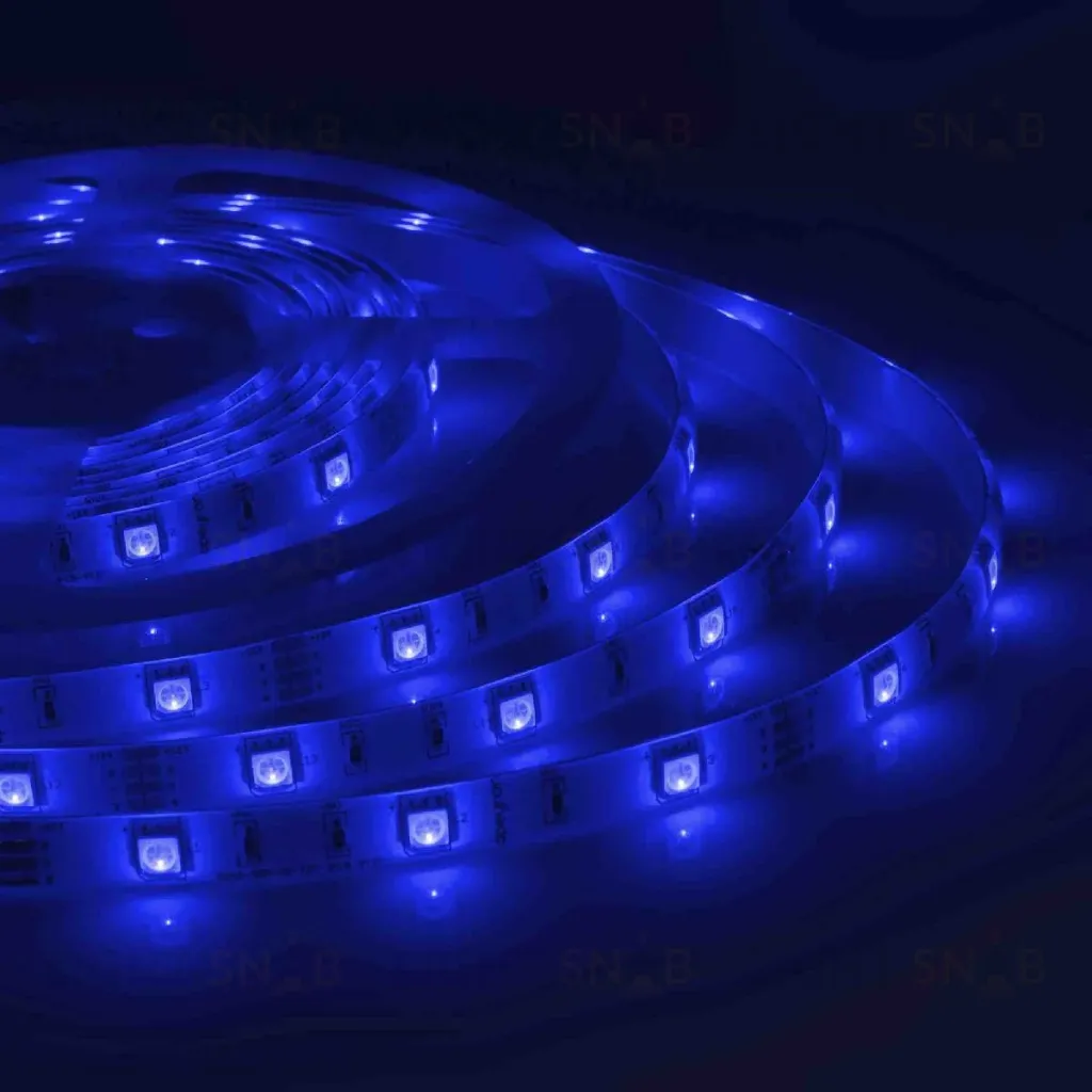 Светодиодная влагозащищенная лента Apeyron 12В 5050 7,2Вт/м RGB 5м IP65 00-41 00-41