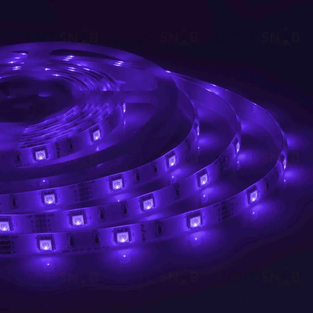 Светодиодная влагозащищенная лента Apeyron 12В 5050 7,2Вт/м RGB 5м IP65 00-41 00-41