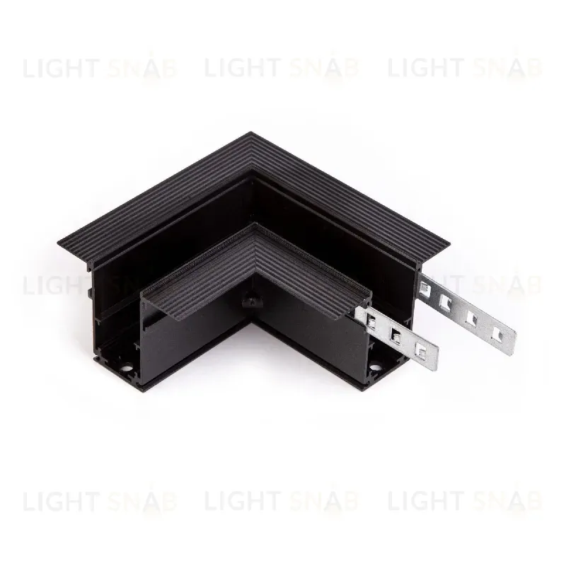 Коннектор угловой для встраиваемого магнитного шинопровода Elektrostandard Slim Magnetic 85092/11 4690389190605 a062192 4690389190605