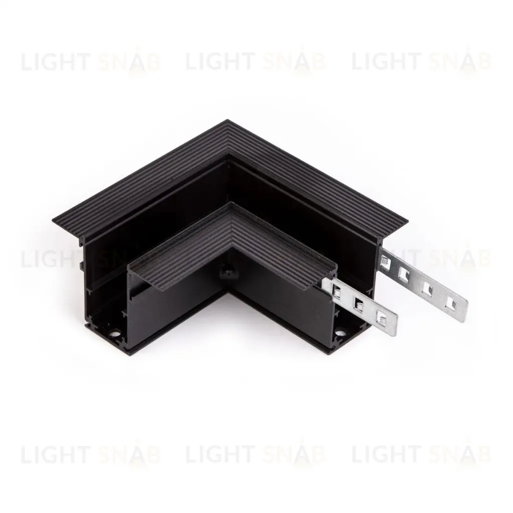 Коннектор угловой для встраиваемого магнитного шинопровода Elektrostandard Slim Magnetic 85092/11 4690389190605 a062192 4690389190605