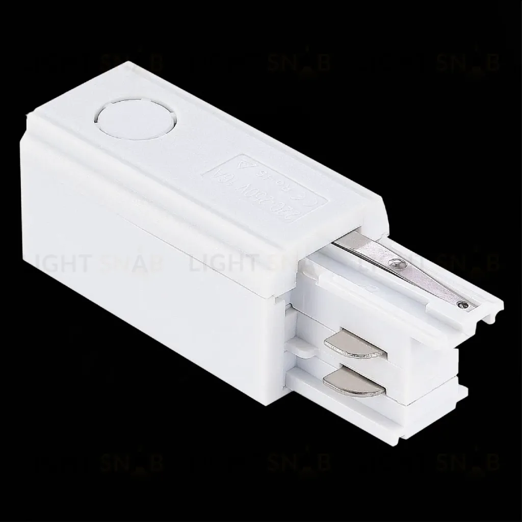 Правый токоподвод для трехфазного шинопровода ST Luce Trace ST030.509.10R ST030.509.10R