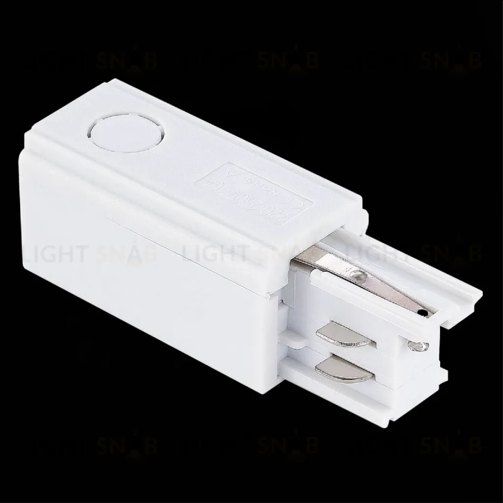Левый токоподвод для трехфазного шинопровода ST Luce Trace ST030.509.10L ST030.509.10L