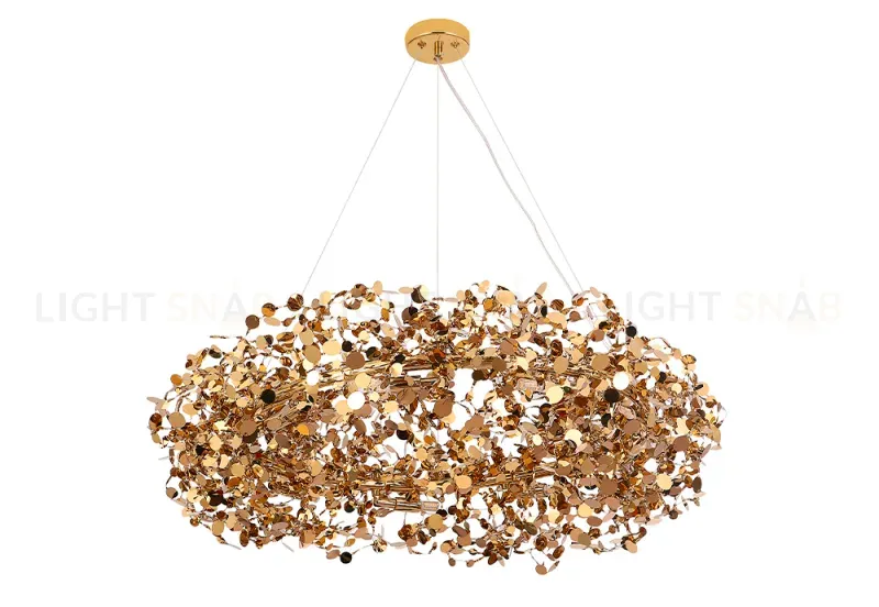 Подвесная люстра Crystal Lux GARDEN SP9 D800 GOLD GARDEN SP9 D800 GOLD