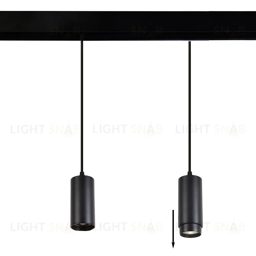 Трековый магнитный светильник Crystal Lux CLT 0.33 016 7W BL 4000K CLT 0.33 016 7W BL 4000K