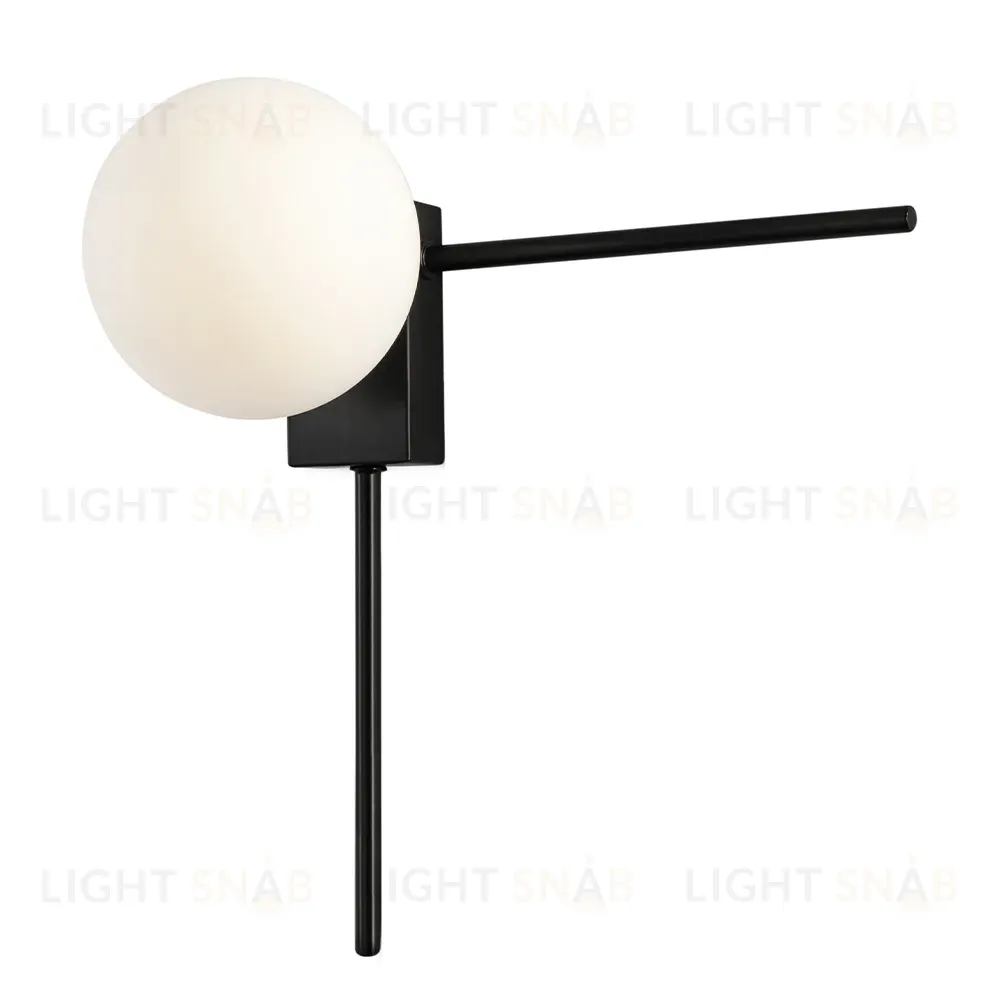 Бра Crystal Lux LORO AP1 V1 BLACK LORO AP1 V1 BLACK