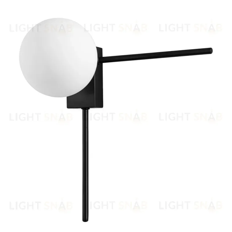 Бра Crystal Lux LORO AP1 V1 BLACK LORO AP1 V1 BLACK