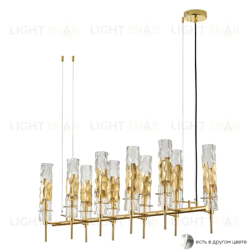 Подвесная люстра Crystal Lux PRIMAVERA SP10 GOLD PRIMAVERA SP10 GOLD