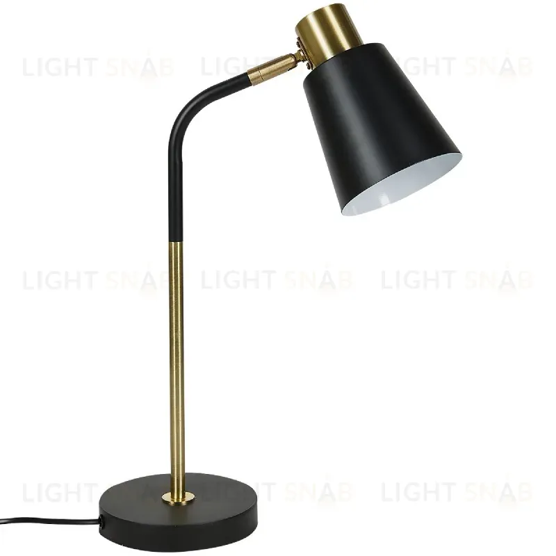 Настольная лампа Uniel UML-B700 E27 BLACK UL-00010152 UML-B700 E27 BLACK