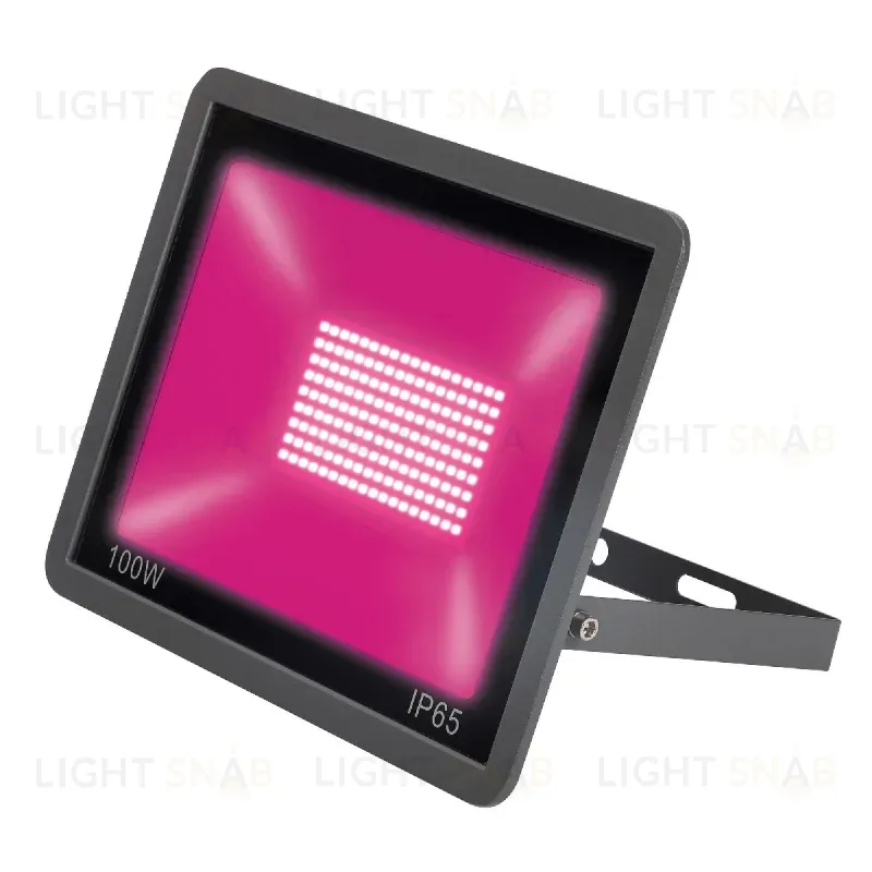 Прожектор для растений Uniel ULF-P42-100W/SPBR IP65 180-260V BLACK картон UL-00010385 ULF-P42-100W/SPBR IP65 180-260V BLACK картон