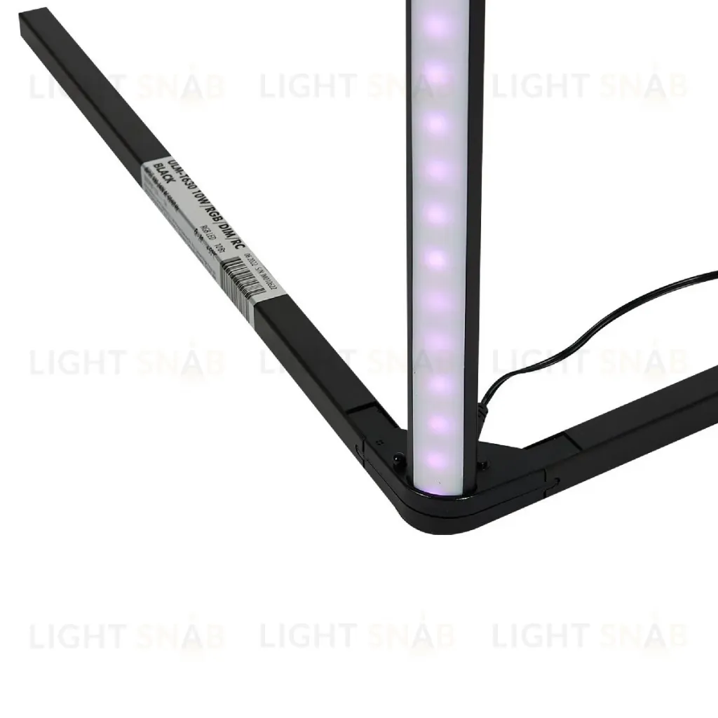 Торшер Uniel ULM-T630 10W/RGB/DIM/RC BLACK UL-00010180 ULM-T630 10W/RGB/DIM/RC BLACK