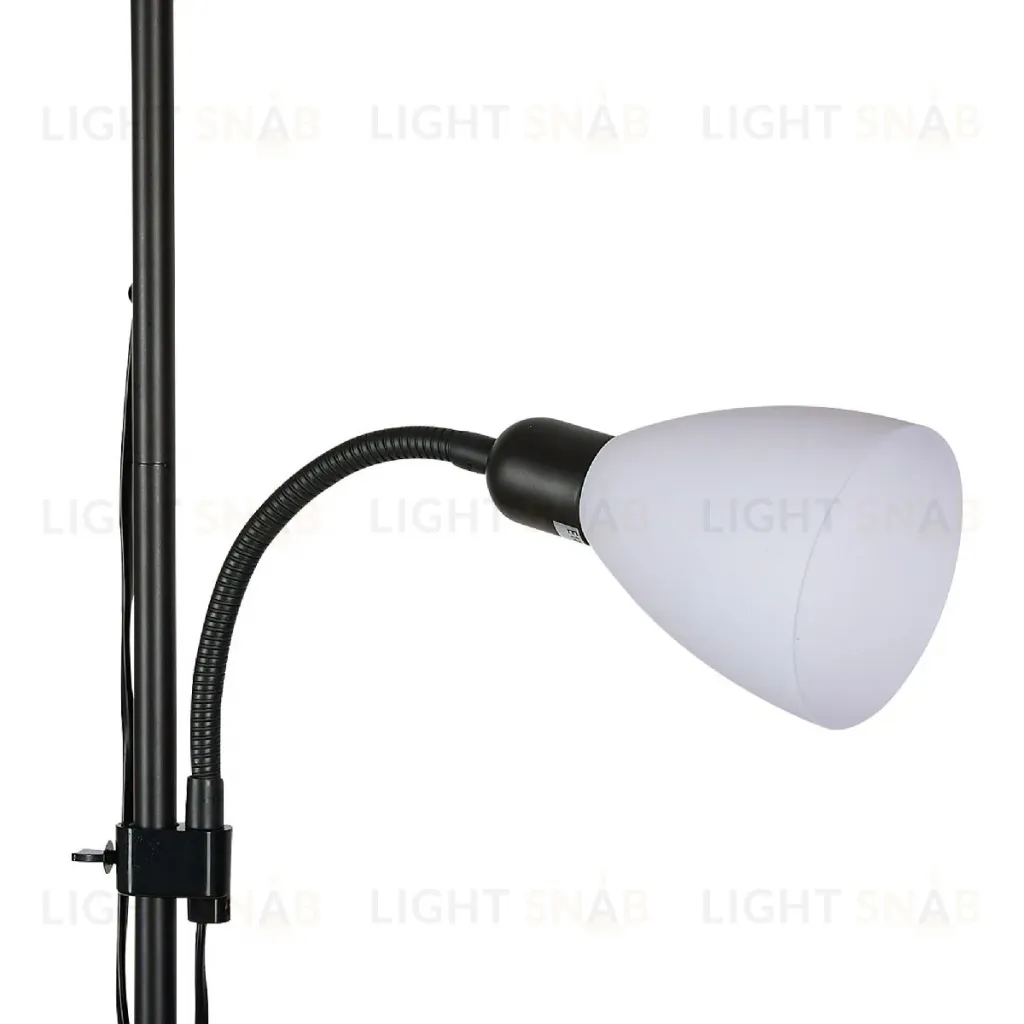Торшер Uniel UML-T520 E27+E14 BLACK/WHITE UL-00010194 UML-T520 E27+E14 BLACK/WHITE