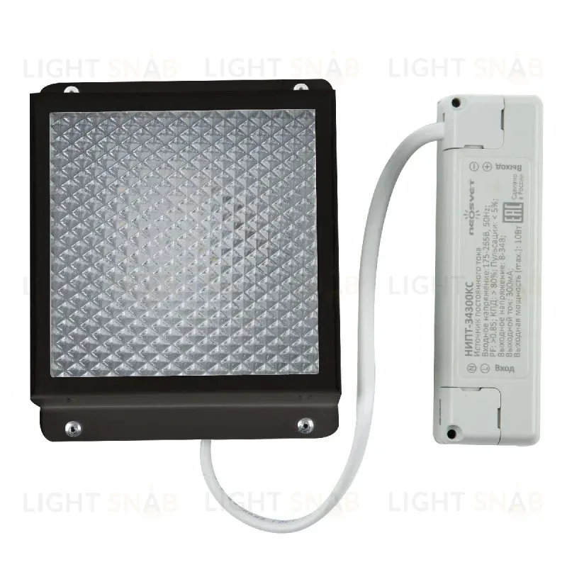 Встраиваемый светильник Uniel ULP-1010 7W/4000К IP40 GRILYATO BLACK UL-00010709 ULP-1010 7W/4000К IP40 GRILYATO BLACK