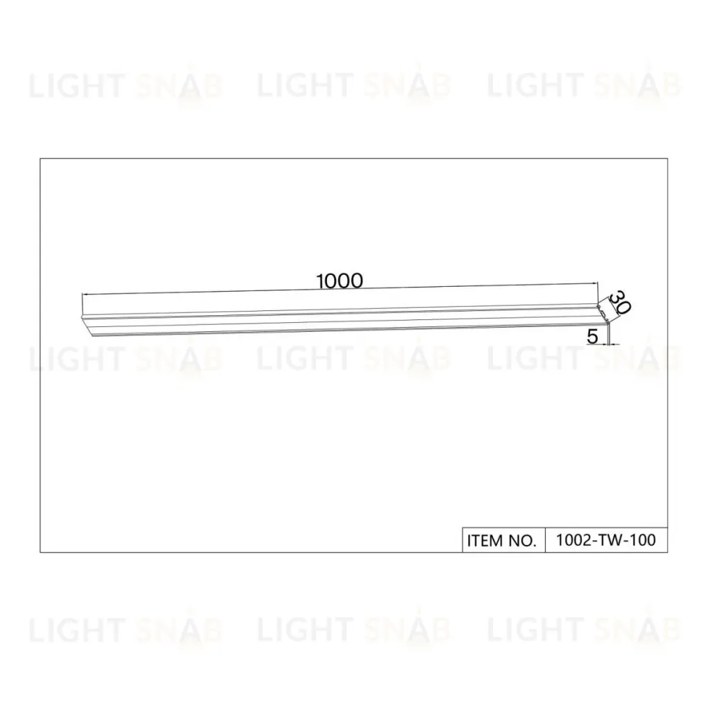 Магнитный шинопровод Favourite Unica 1002-TW-100 1002-TW-100