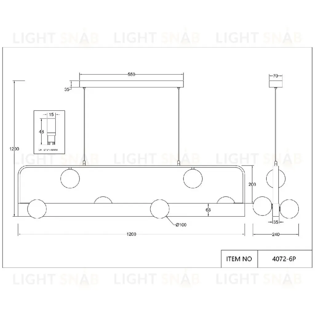 Подвесная люстра Favourite Fitirum 4072-6P 4072-6P