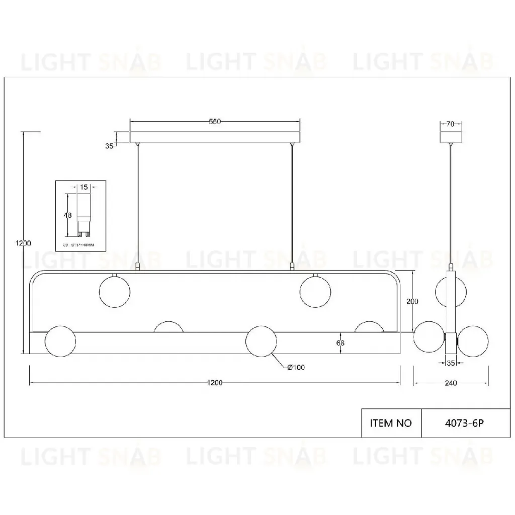 Подвесная люстра Favourite Fitirum 4073-6P 4073-6P
