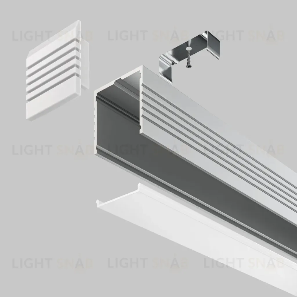 Алюминиевый профиль Maytoni Led strip ALM-3535A-S-2M ALM-3535A-S-2M