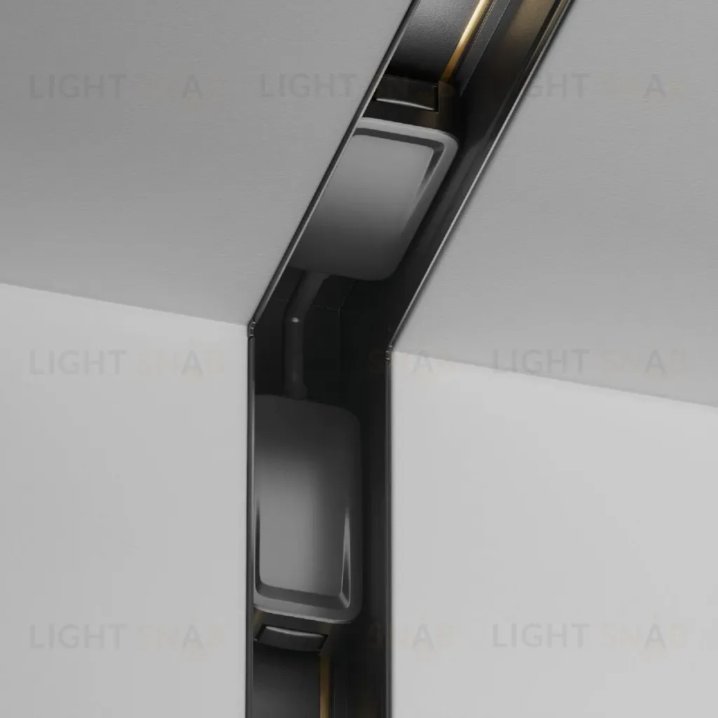 Коннектор угловой встраиваемый Maytoni Radity TRA084CT-12B TRA084CT-12B