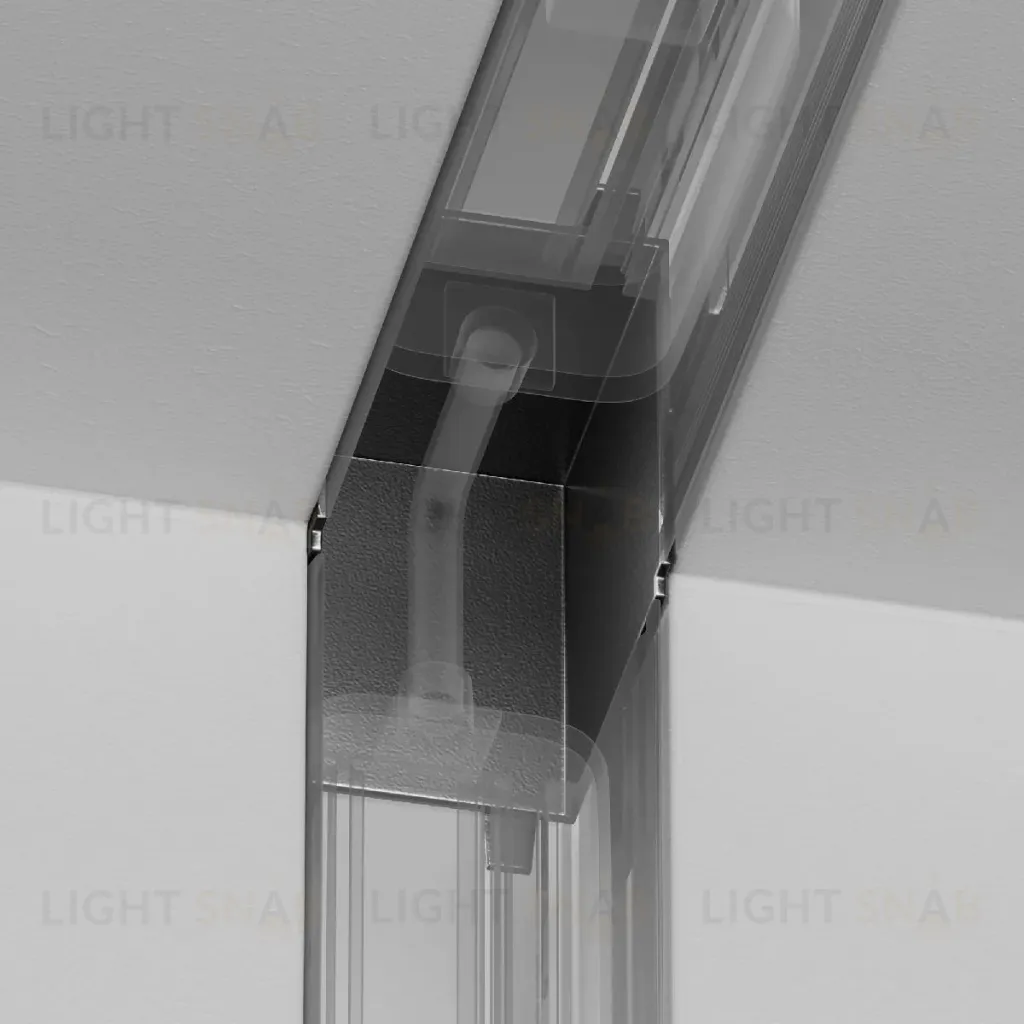 Коннектор угловой встраиваемый Maytoni Radity TRA084CT-12B TRA084CT-12B