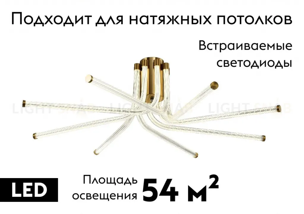 Потолочная люстра Zortes Lora ZRS.57784.08 ZRS.57784.08