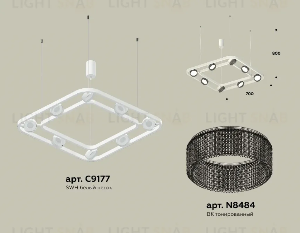 Подвесная люстра Ambrella Light Traditional (C9177, N8484) XB9177200 XB9177200