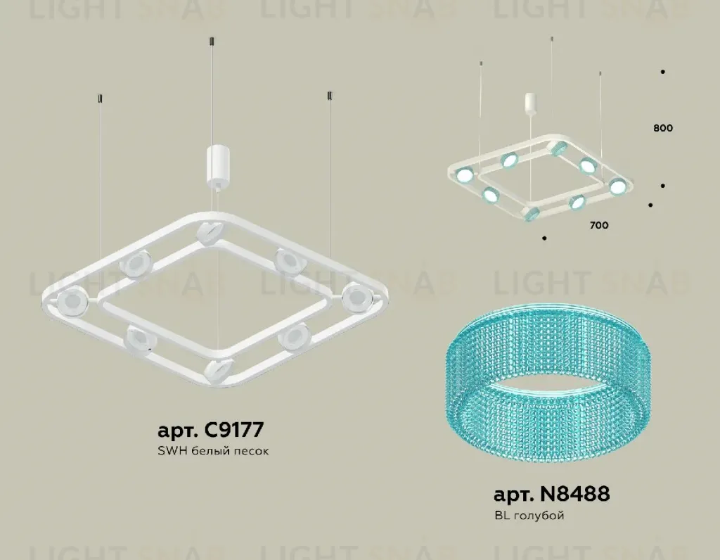 Подвесная люстра Ambrella Light Traditional (C9177, N8488) XB9177201 XB9177201