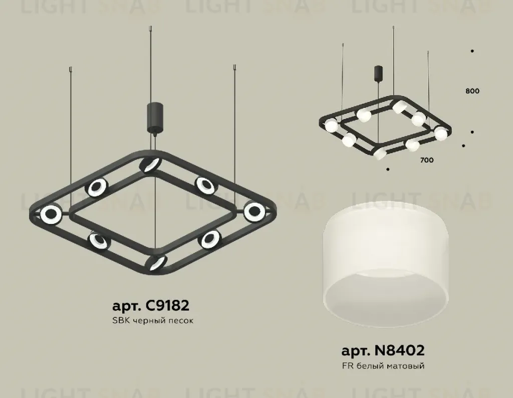Подвесная люстра Ambrella Light Traditional (C9182, N8402) XB9182154 XB9182154