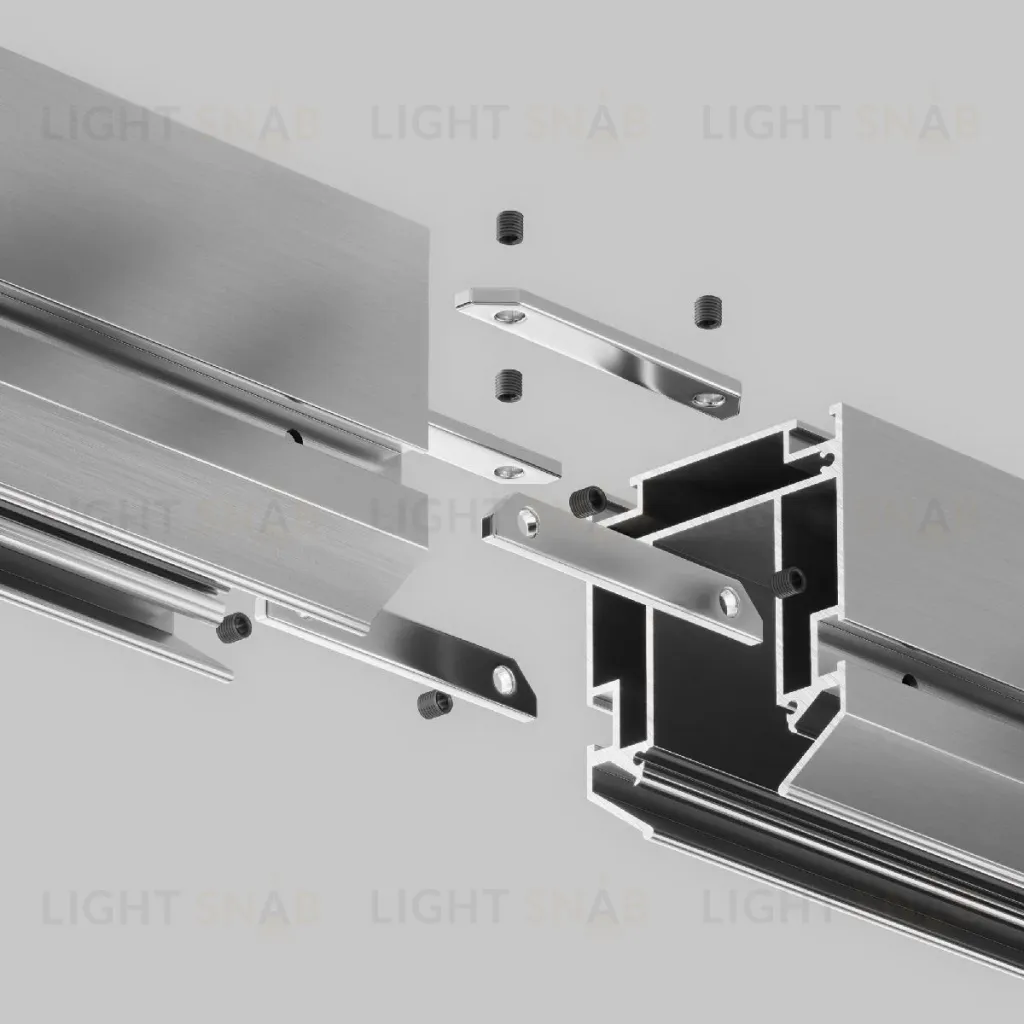 Комплектующие для встраиваемой трековой системы Maytoni Accessories for tracks Exility TRA034C-MP-1 TRA034C-MP-1