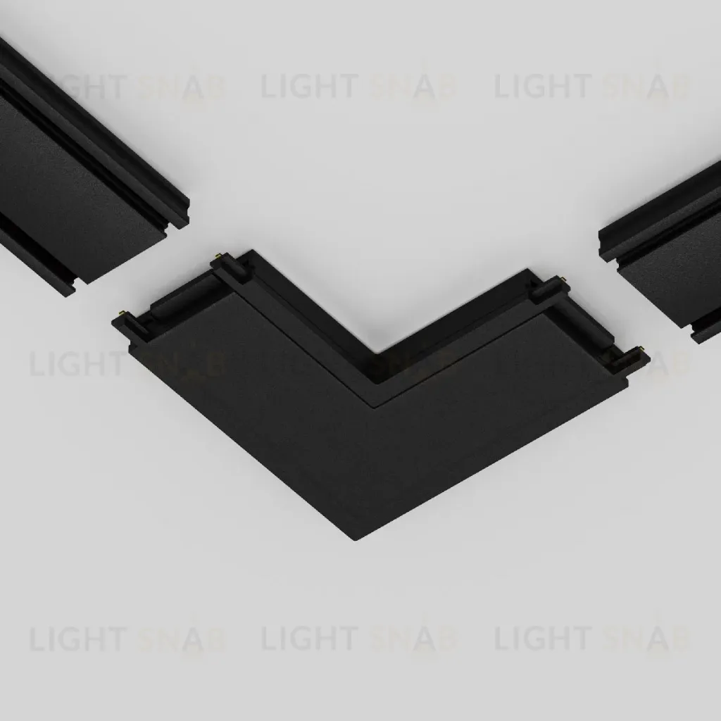 Конектор питания угловой Maytoni Accessories for tracks Radity TRA084CL-11B TRA084CL-11B