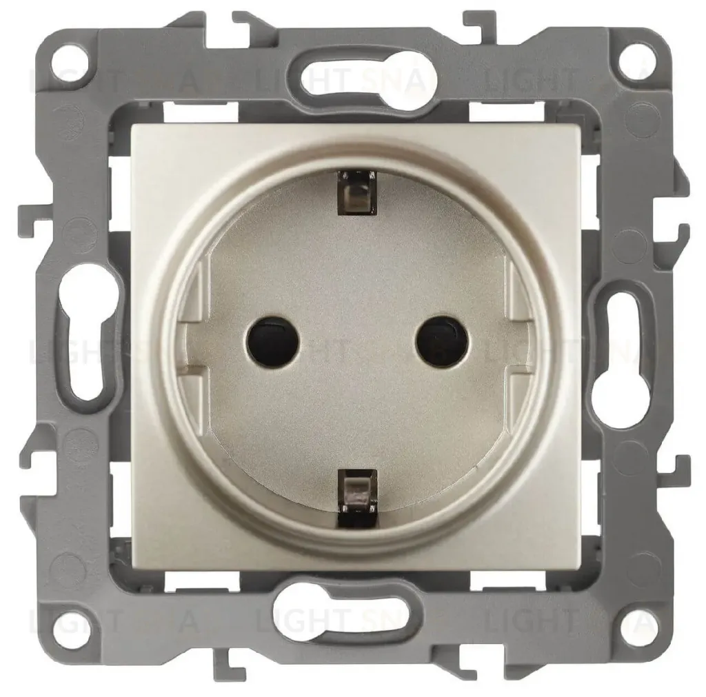 Розетка ЭРА 12 2P E Schuko 16A 250V 12-2101-04 Б0014678 Б0014678