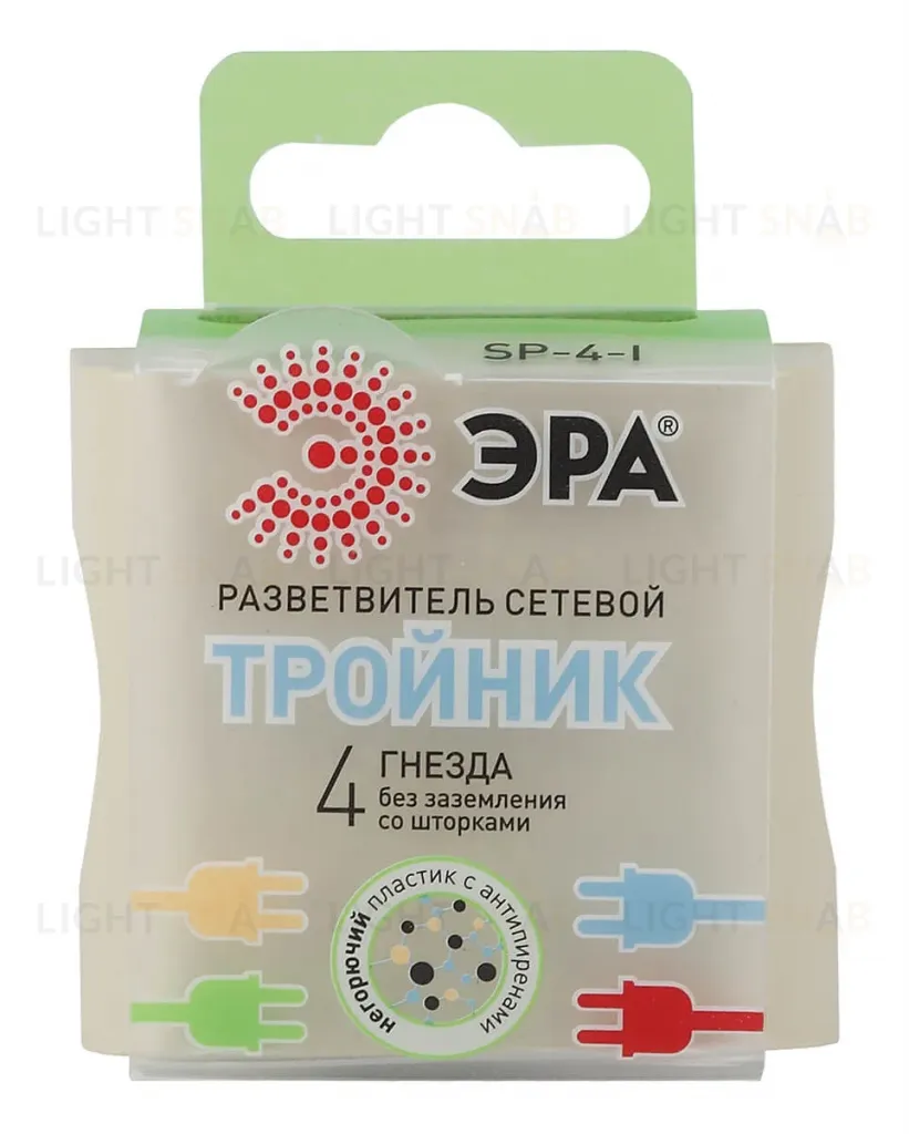 Сетевой разветвитель ЭРА SP-4-I Б0008206 Б0008206