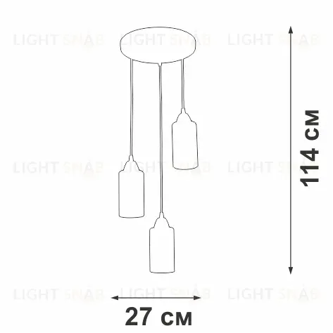 Подвесной светильник Vitaluce V3787-0/3S V3787-0/3S