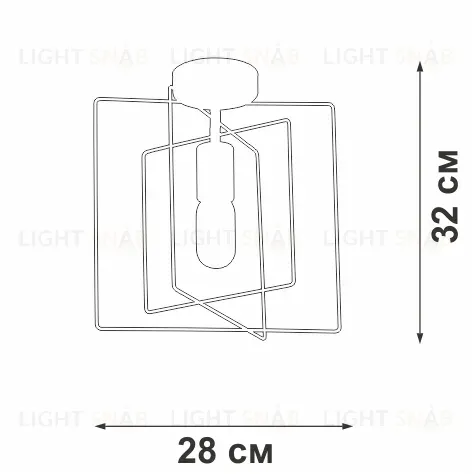 Потолочный светильник Vitaluce V3793-8/1PL V3793-8/1PL