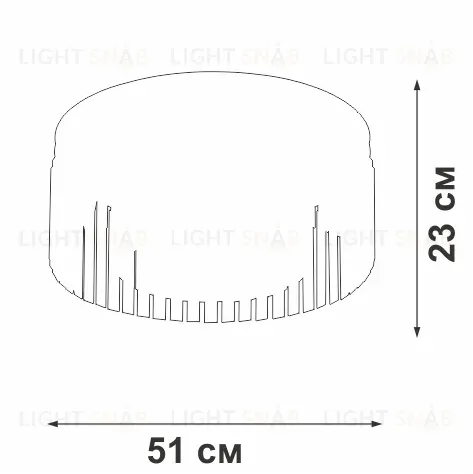 Потолочная люстра Vitaluce V5180-1/8PL V5180-1/8PL