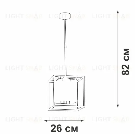 Подвесной светильник Vitaluce V5402-1/1PL V5402-1/1PL