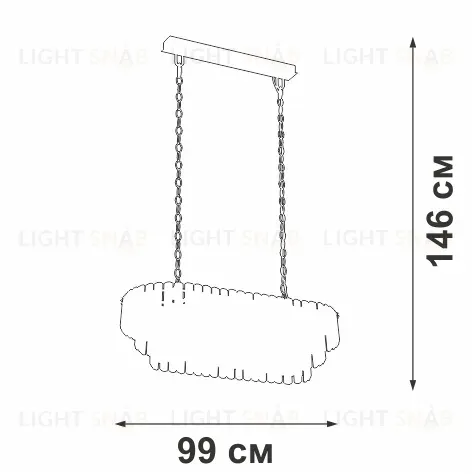 Подвесная люстра Vitaluce V5353-8/19 V5353-8/19