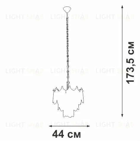 Подвесная люстра Vitaluce V5813-8/5 V5813-8/5