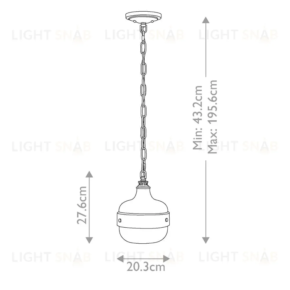 Подвесной светильник Feiss Cadence FE-CADENCE-1P-BS FE-CADENCE-1P-BS