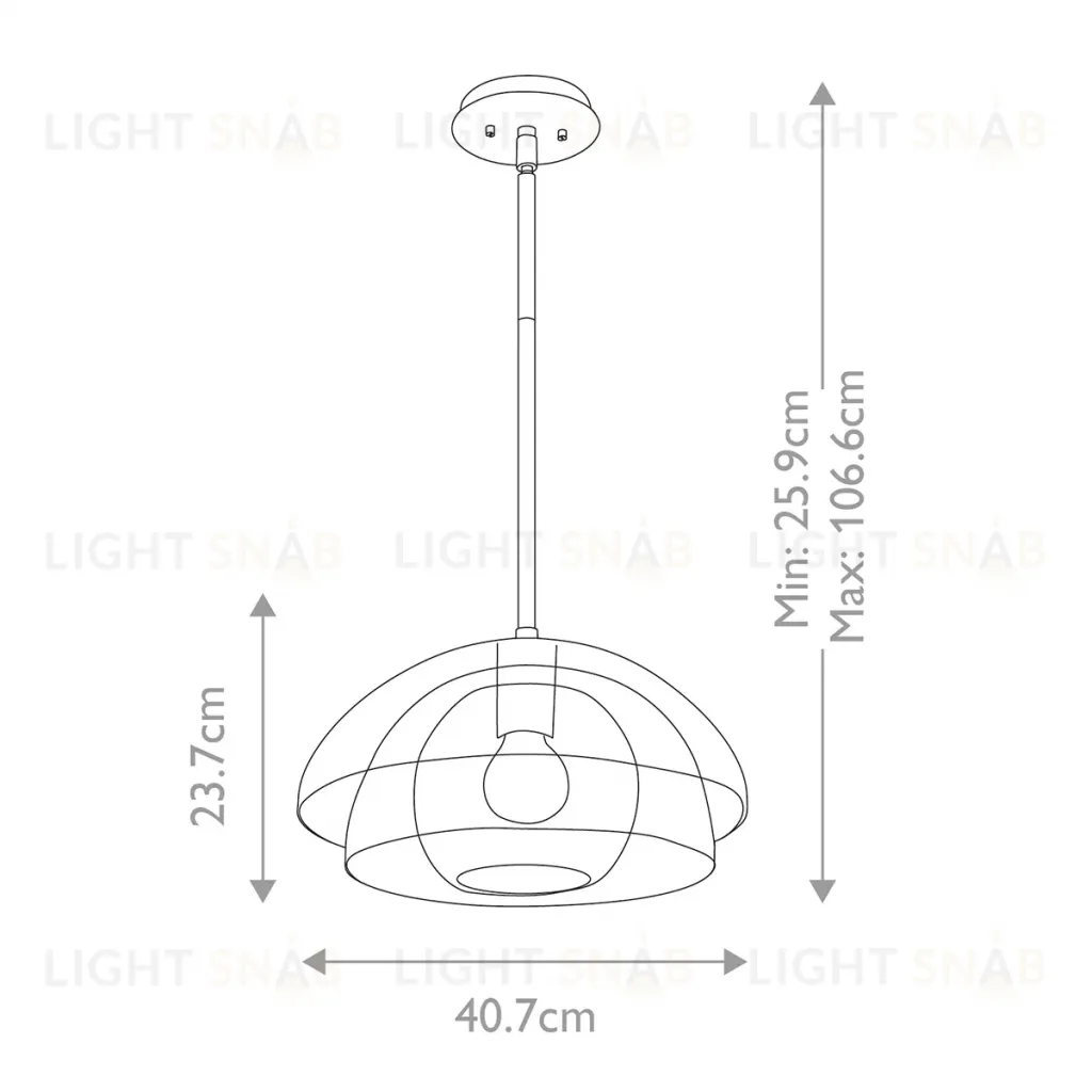 Подвесной светильник Hinkley Lotus QN-LOTUS-P-HBR QN-LOTUS-P-HBR