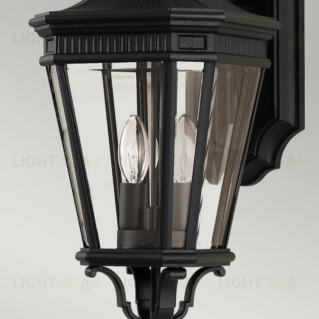 Настенный уличный светильник Feiss Cotswold lane FE-COTSLN2-M-BK FE-COTSLN2-M-BK