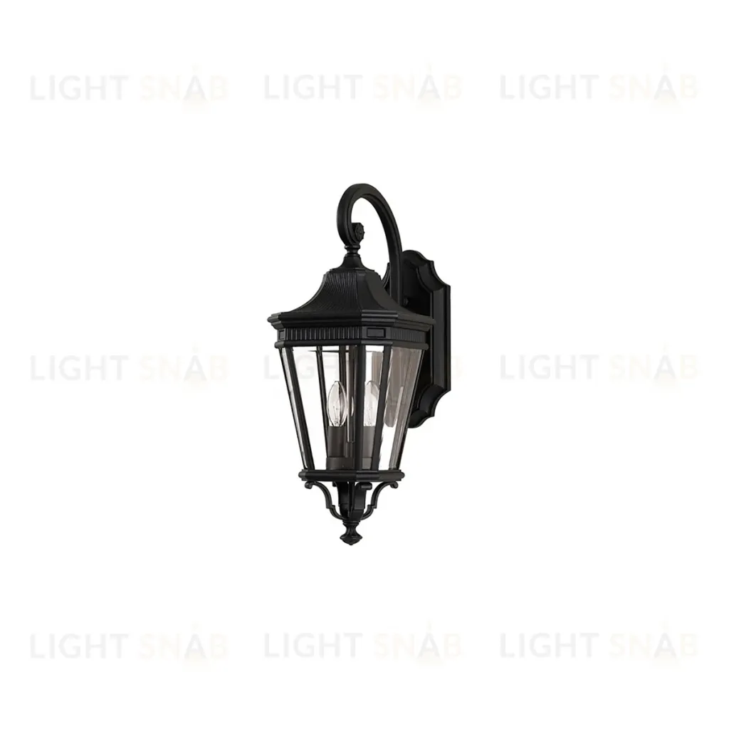 Настенный уличный светильник Feiss Cotswold lane FE-COTSLN2-M-BK FE-COTSLN2-M-BK