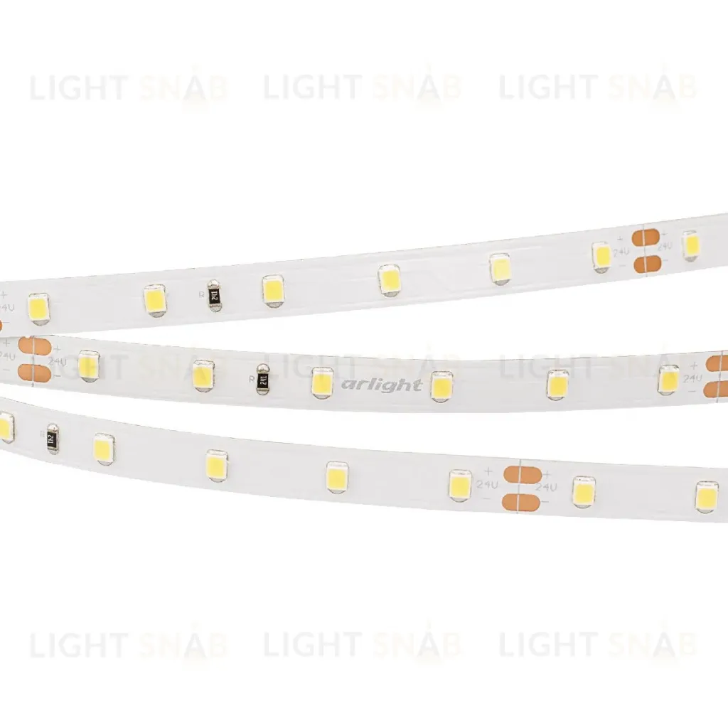 Светодиодная лента Arlight RT-A60-8mm 24V Warm2400 (7.2 W/m, IP20, 2835, 5m) 028541(2) 028541(2)
