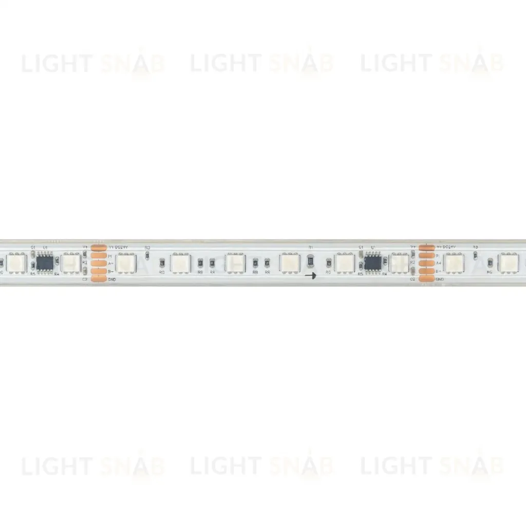 Светодиодная лента герметичная Arlight DMX-PS-B60-15mm 24V RGB-PX6 (15W/m, IP67, 5060, 5m) 037090 037090