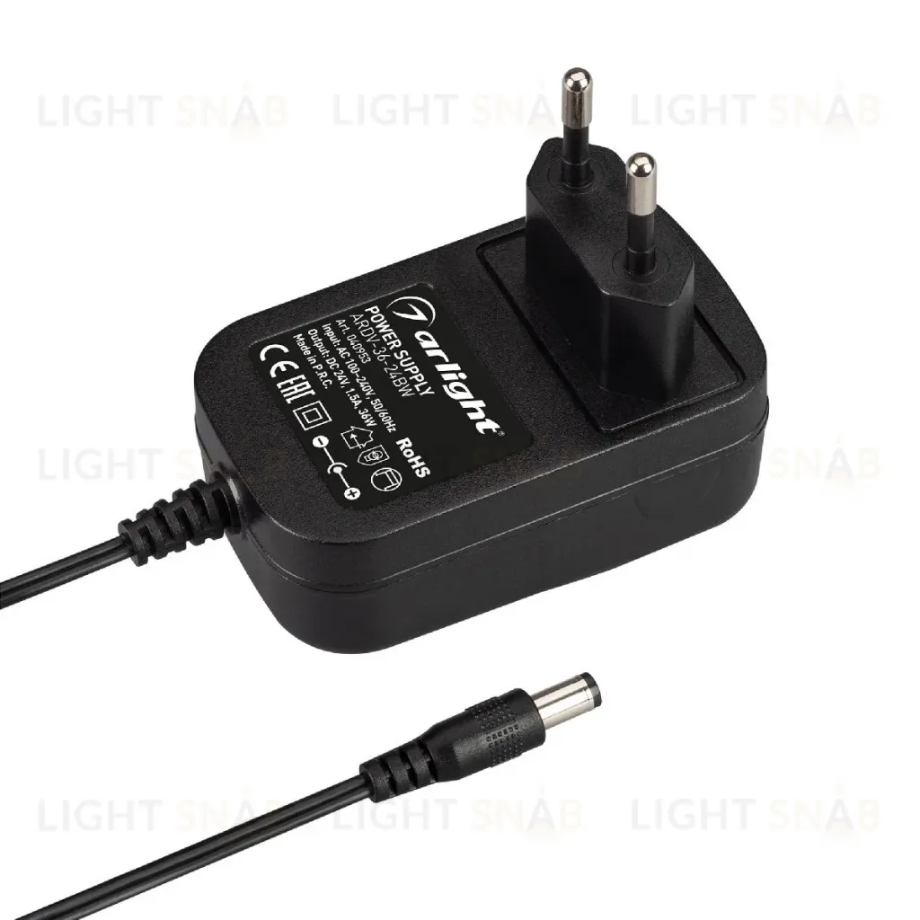 Блок питания Arlight ARDV-36-24BW (24V, 1.5A, 36W) 040953 040953