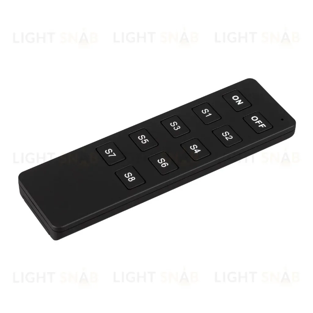 Пульт Arlight SMART-801-22-8SC-MULTI Black (3V, 2.4G) 037335 037335